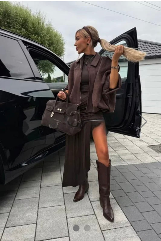 Suede Jacket