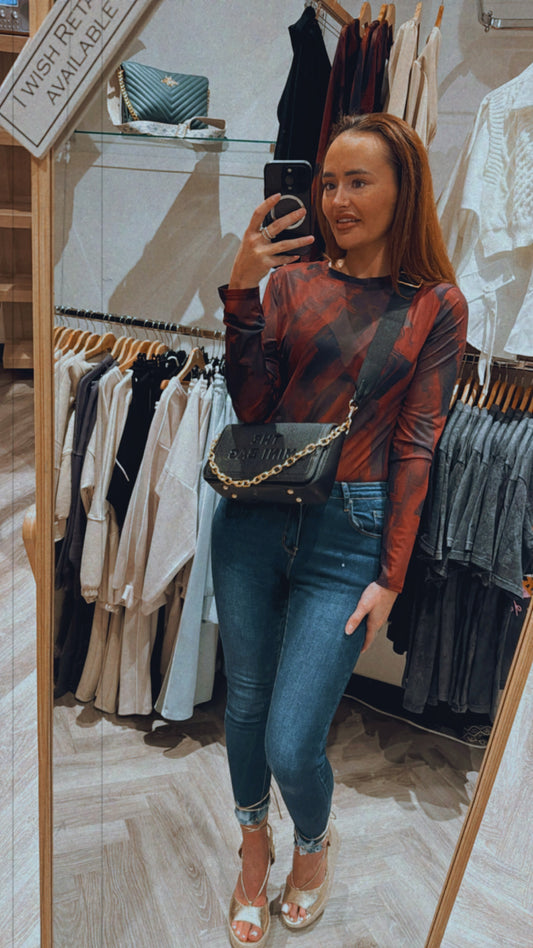 Marble Mesh Bodysuit