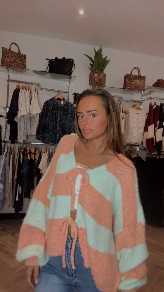 Tropical Knit Cardigan